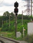 станция Борщаговка: Входной светофор ЧС