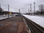 станция Беличи: Вид в сторону Киева