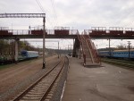 станция Тетерев: Вид в сторону Киева