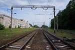 станция Борщаговка: Вид в сторону Киев-Волынского