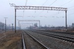 станция Клавдиево: Вид станции в сторону Коростеня