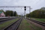 станция Чеповичи: Вид в сторону Коростеня