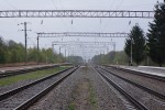 станция Чеповичи: Вид в сторону Киева