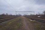 станция Малин: Вид в сторону Киева