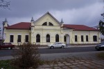 станция Малин: Пассажирское здание с обратной стороны
