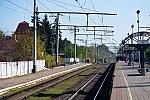 станция Немешаево: Третий и первый путь, вид с платформы в сторону Киева