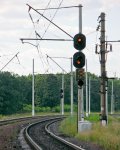 станция Мироновка: Входные светофоры Н и НД