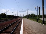 станция Кагарлык: Вид в сторону Мироновки
