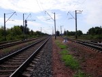 станция Кагарлык: Вид в сторону Мироновки