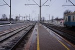 станция Мироновка: Вид в сторону Киева