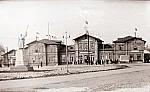 станция Бузулук: Пассажирское здание с обратной стороны. 1960-1966гг