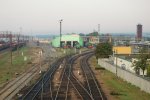 станция Калинковичи: Вид на депо