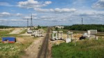станция Калинковичи: Строительство путепровода