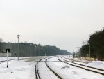 станция Прибор: Вид в сторону Калинковичей