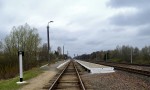 Платформы, вид с 4-ого пути в сторону Калинкович