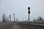 станция Калинковичи: Входные светофоры НМГ1 со стороны Гомеля и НМЖ со стороны Жлобина