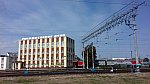 о.п. Гомель-Четный: Вид на служебное здание локомотивного депо ТЧ-8