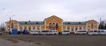 станция Белая Церковь: Вид вокзала с привокзальной площади