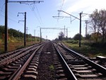 станция Сухолесы: Вид в сторону Мироновки
