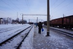станция Ольшаница: Вид в сторону Фастова