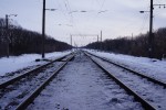 станция Ольшаница: Вид в сторону Мироновки