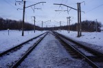 станция Ольшаница: Вид в сторону Фастова