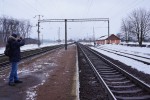 станция Устиновка: Вид в сторону Мироновки