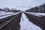 станция Устиновка: Вид в сторону Фастова
