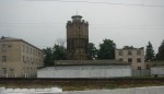 Старинная водонапорная башня в депо