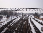 станция Казатин I: Вид в сторону Бердичева