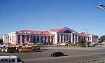 станция Магнитогорск-Пассажирский: Вокзал, вид со стороны города