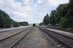 станция Ржевусская: Вид в сторону Погребища