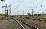станция Мулянка: Вид в сторону Перми. Маневровый светофор М28