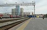 станция Екатеринбург-Пассажирский: Вид в восточном направлении с первой платформы