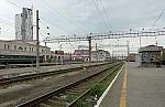 станция Екатеринбург-Пассажирский: Вид в западном направлении с третьей платформы