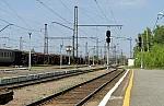 станция Левшино: Маршрутные светофоры ЧМ6, ЧМ2, ЧМ5 (в сторону Чусовской)