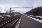 станция Кордышевка: Вид в сторону Жмеринки