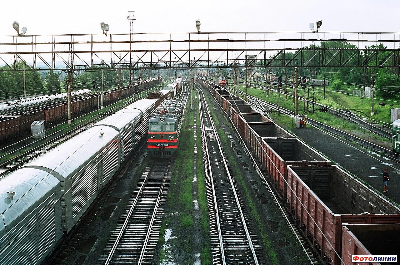 Вид станции в сторону Красноуфимска