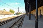 станция Жмеринка: Первая платформа, вид в сторону Вапнярки