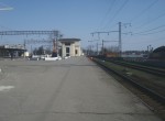 станция Жмеринка: Пятая платформа, вид в одесском направлении