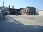 станция Жмеринка: Вид на вокзал с привокзальной площади