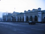 станция Могилев-Подольский: Здание вокзала со стороны города