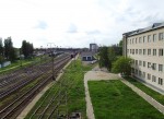 станция Хмельницкий: Пути и здание товарной станции