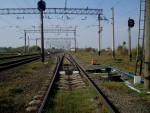 станция Богдановцы: Выходной нечётный светофор