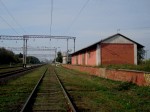 станция Богдановцы: Пакгауз и грузовая рампа