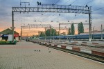 станция Хмельницкий: Вид в сторону Жмеринки