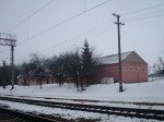 станция Коржевцы: Пассажирское здание и пост ЭЦ