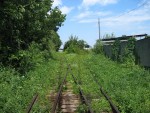 станция Каменец-Подольский: Поворотный треугольник, вид с юга
