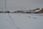 станция Каменец-Подольский: Вид на вокзал с севера
