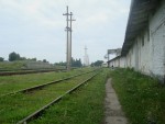 станция Балин: Пакгауз, вид в сторону Дунаевцев